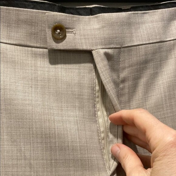 Soul of London Tan Suit blazer and pants Size 48R, 41R - Picture 10 of 14